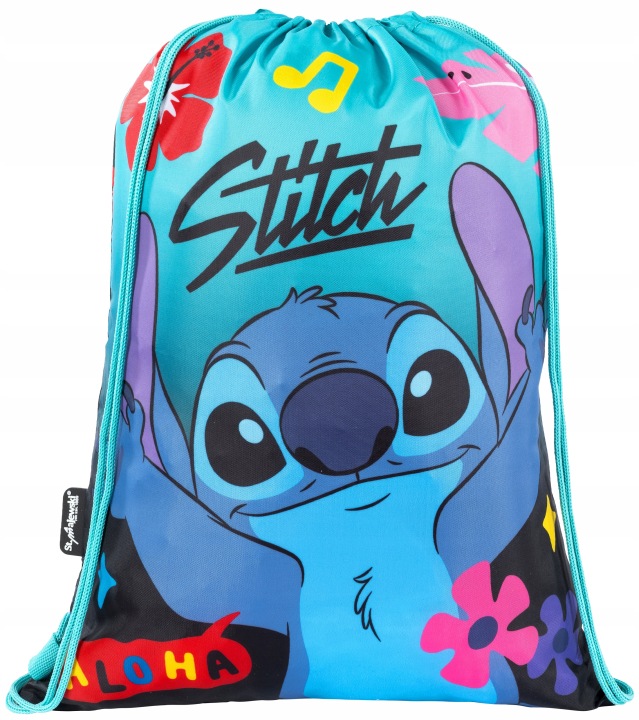 Мішок для взуття Stitch м'ятний Aloha — фото 4