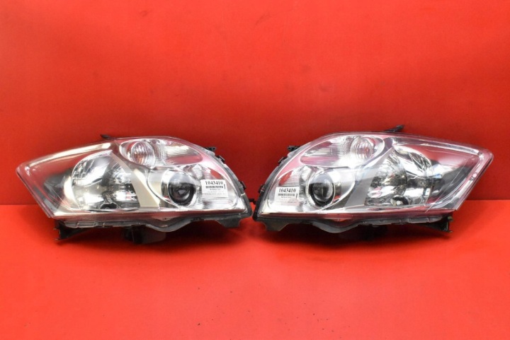scheinwerfer vorne vorne KOMPLET Linse EU TOYOTA AURIS 1 und 06-09