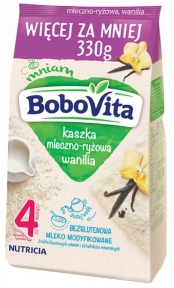 BOBOVITA Кашка Рисова малина 270 г , по 6 місяця — фото 2