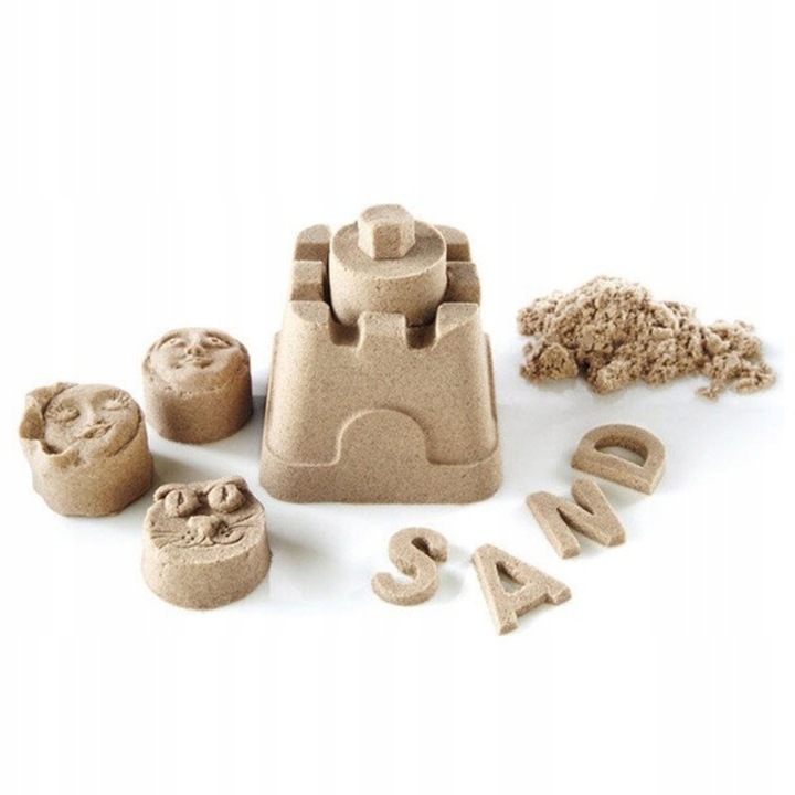 KINETIC SAND пісок кінетичний коричневий пляжний 2,5 кг — фото 4