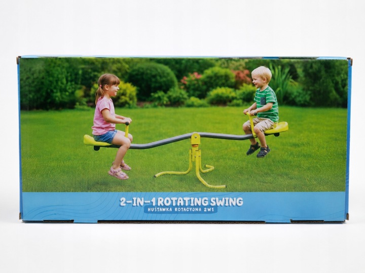 Гойдалка садова балансувальна 2 в 1 для дітей - Обертовий Swing