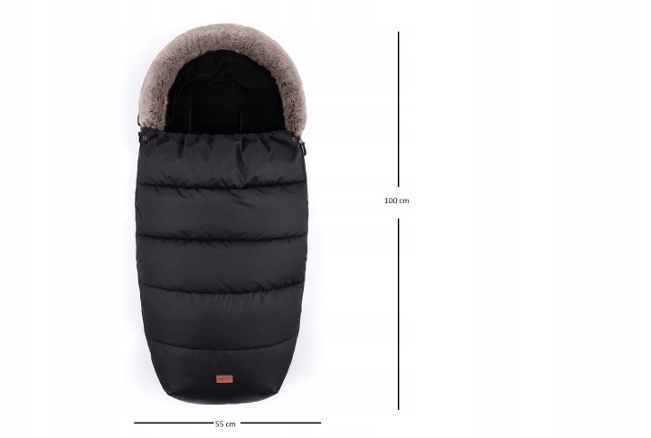 PETITE&MARS Comfy 4 в 1 – конверт універсальний Forever Чорний — фото 6