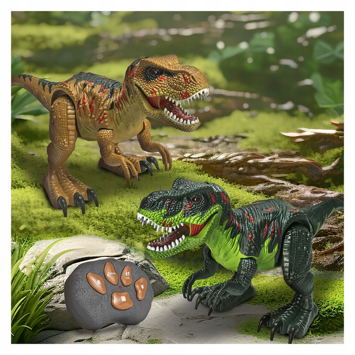 INTERACTIVE DINOSAUR RC CONTROLLED REMOTE CONTROL FOR CHILDREN DANCES ROARS Manufacturer code 3443