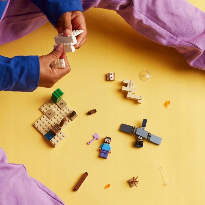 Lego 21251 Minecraft Пустельна подорож Steve'a Уцінка — фото 14