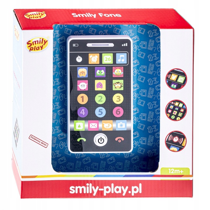 0822 Смартфон Інтерактивний Fone для малюка Smily Play — фото 2