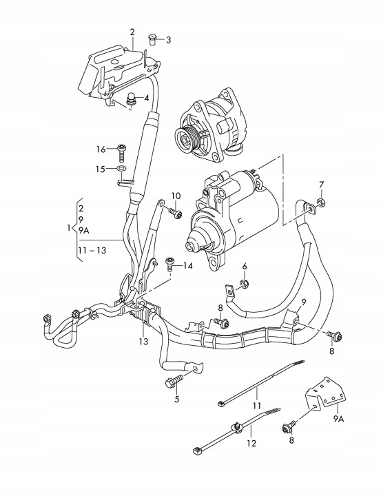 AUDI A8 D4 4H0971845AB 9