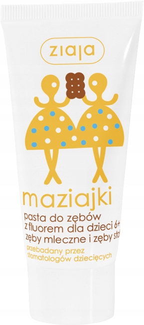ZIAJA MAZIAJKI Зубна паста для дітей /З Фтором — фото 2