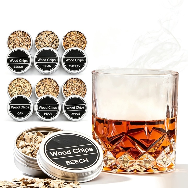 Sada na uzení Whisky Smoker Dárek k narozeninám pro muže