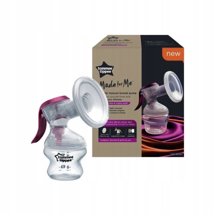 TOMMEE TIPPEE ручний молоковідсмоктувач MADE для ME TTP 423697 — фото 8