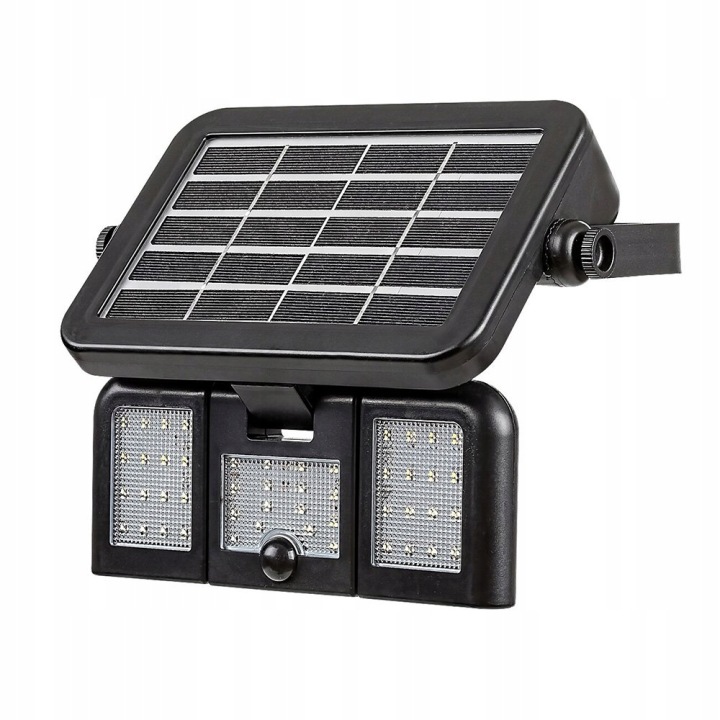 Venkovní solární Led reflektor 9,6 W s senzorem Lihull 77020 Rabalux