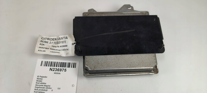 Computer DES MOTORS ECU 9627453880 2.1 TD CITROEN XANTIA