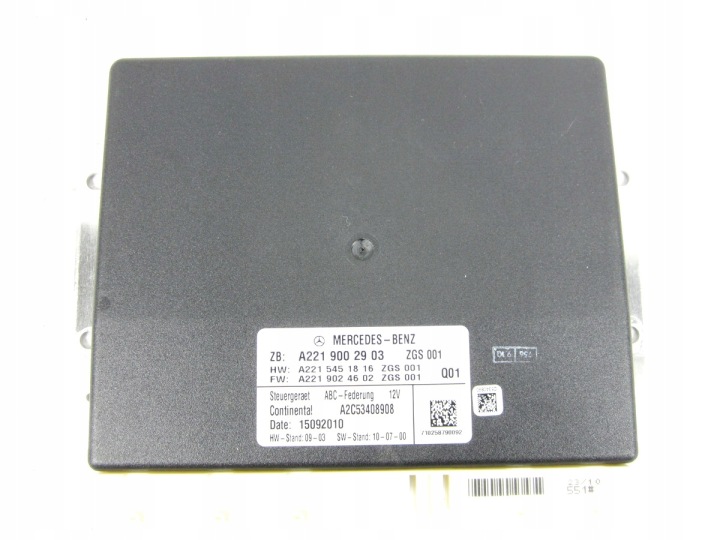 module control unit springing ABC Mercedes W221 Lift