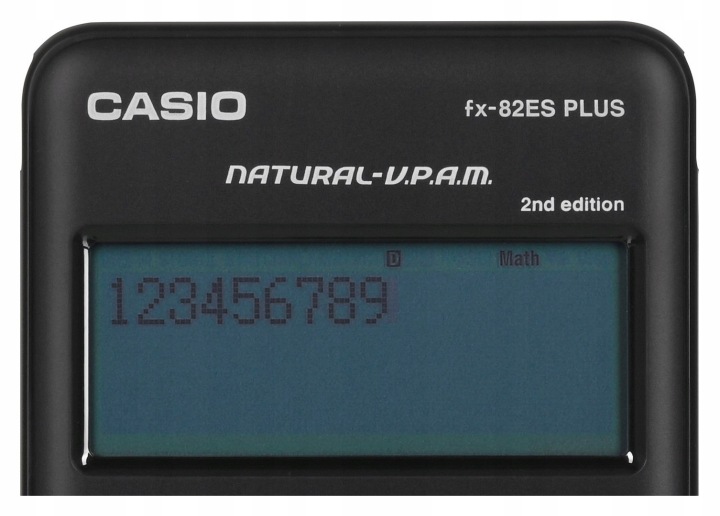 Калькулятор науковий CASIO FX-82ESPLUS-2 252 функції 77x162 мм Чорний — фото 5