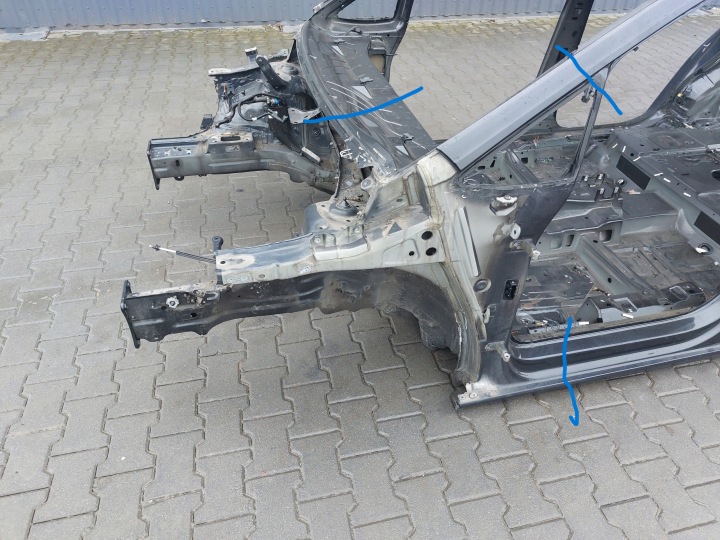 VW TOURAN II III 5TA 15r> LONGHERONE sinistra Anteriore Anteriore LC9X