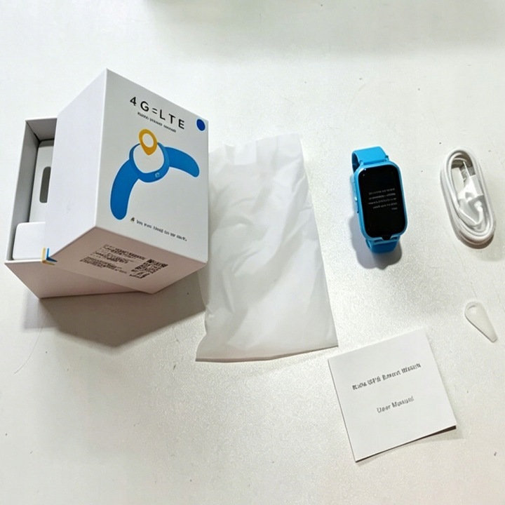 Smartwatch dla dzieci4G GPS трекер телефон з камерою відео SOS кнопка — фото 2