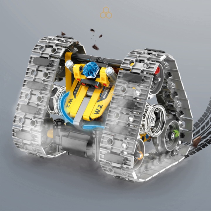 TECHNIK ROBOT BUDOWLANY для дітей, 4 в 1, програмований робот для монтажу — фото 3