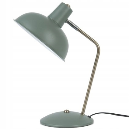Stojací lampa na stůl zelená pro čtení a učení pro děti Hood