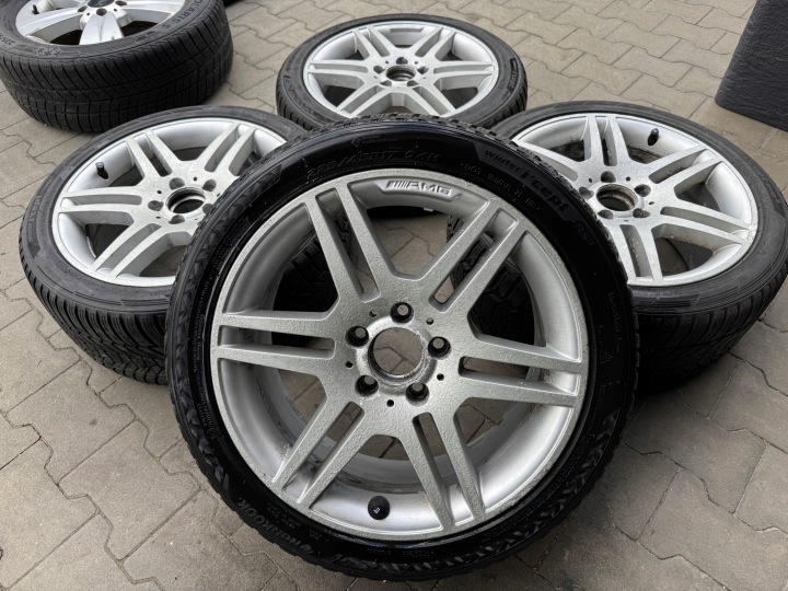 CERCHI RUOTE MERCEDES 5x112 AMG W204 A2044014602 A2044014502 4SZT KOMPLET!