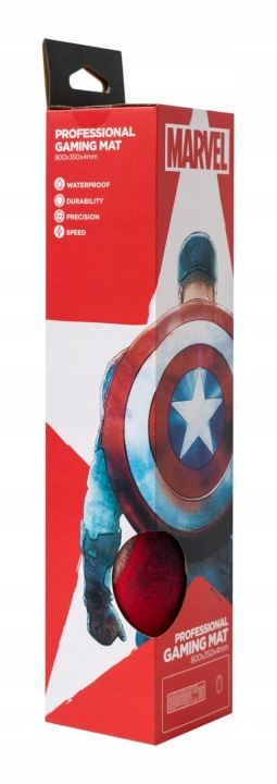 Килимок для миші і клавіатуру Marvel Капітан Америка 80 x 35 см — фото 3