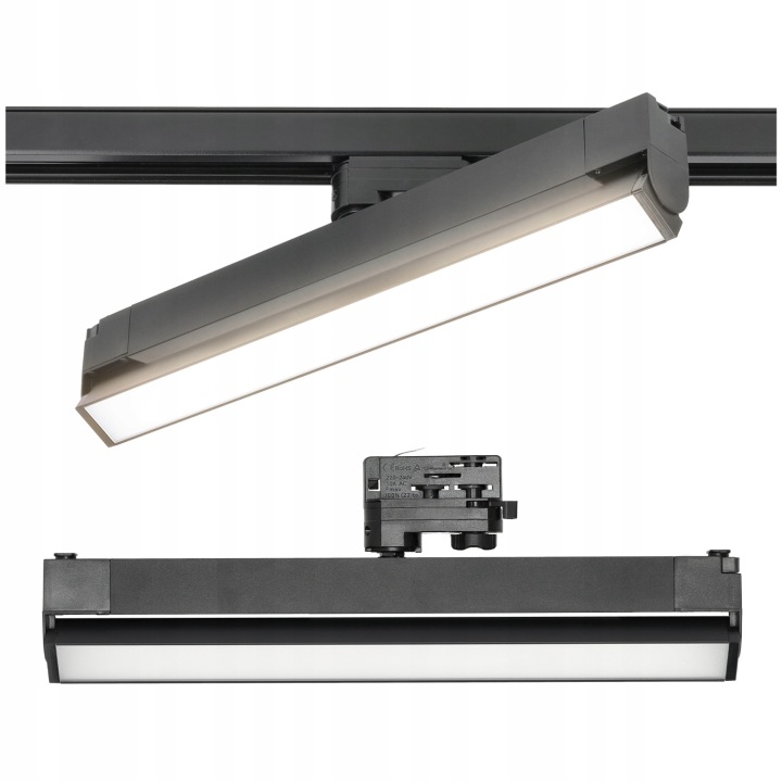 Led kolejnicový reflektor 36W 4000K Stropní Svítidlo pro 3-fázový kabel