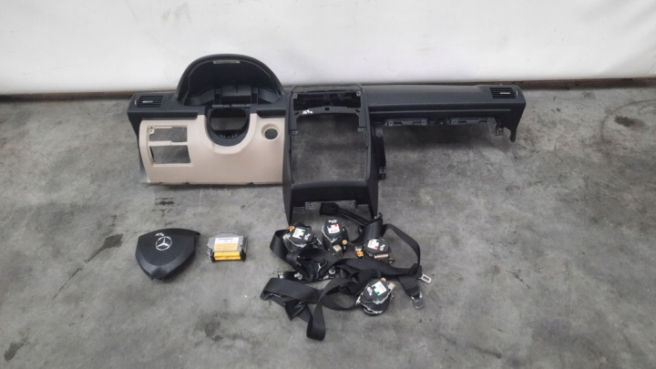konzola zatezači sensor zračni jastuci Mercedes W169