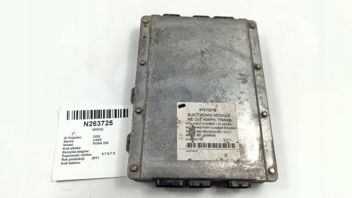 modul Computer 87523994 CASE PUMA 225