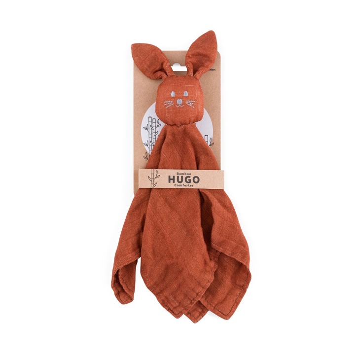 PETITE&MARS Бамбукова муслінова м'яка іграшка Hugo Cinnamon Spice 0 міс.+ — фото 2