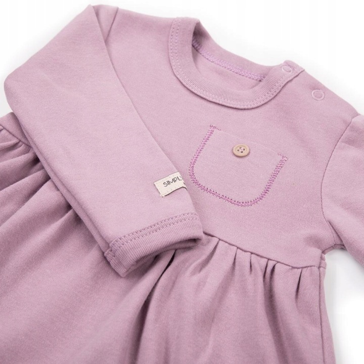 Туніка для дівчинки "Simply Comfy" eevi- вересковий — фото 3