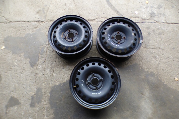 Jante stalowa 14 4x100 ET35 5Jx14H2 1S0601027G/J 100%PROSTE SKODA CITIGO