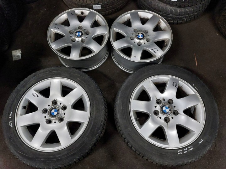 CERCHI di alluminio 4 SZT 5x120 7Jx16 ET47 FI72,6 1094498 BMW E46 LIFT 320D