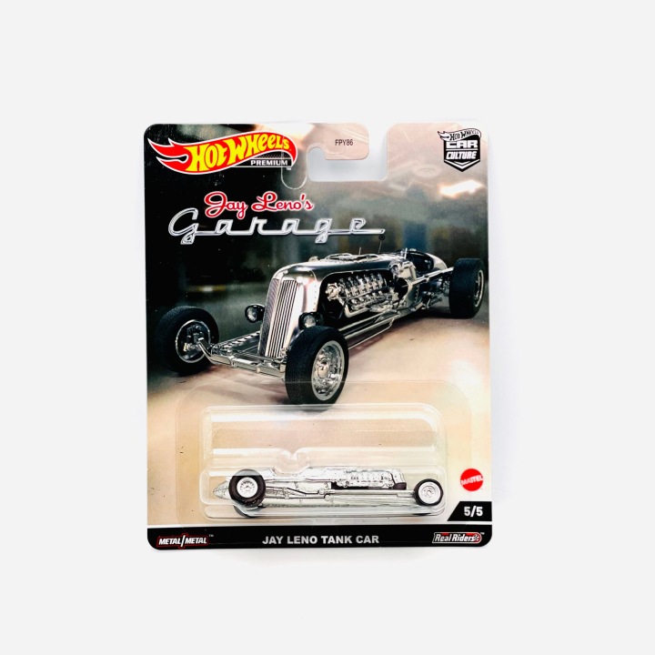 HOT WHEELS преміум CAR JAY LENO TANK CAR машинка — фото 5