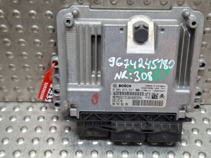 Bedienteil DES MOTORS 0281015847 9666729580 9674245180 PEUGEOT CITROEN 1.6 HDI