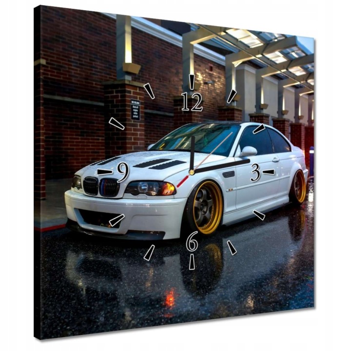 Hodiny 40x40 Bmw pneumatiky