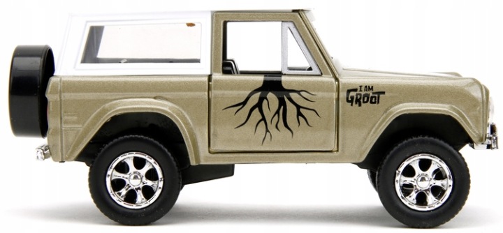 JADA Авто Ford Bronco 1973 З Фігуркою GROOT Marvel 1:32 Вартові Галактики — фото 7