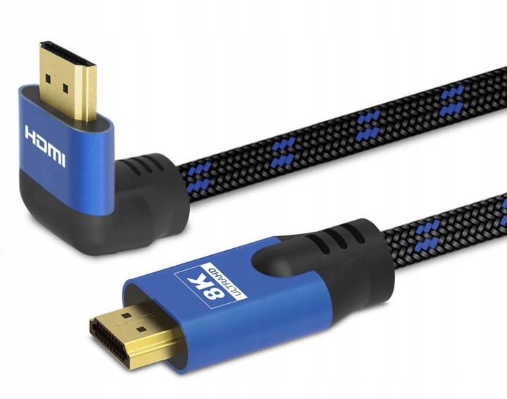 arbejdsløshed afbrudt Pløje Купить Кабель 1,8 м HDMI 2.1 UHD TV 4K 8K Угол 90°: отзывы, фото и  характеристики на Aredi.ru (10501417055)