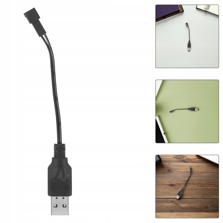 Кабель USB-C для заряджання для машини для бульбашок 12 шт. короткий — фото 10