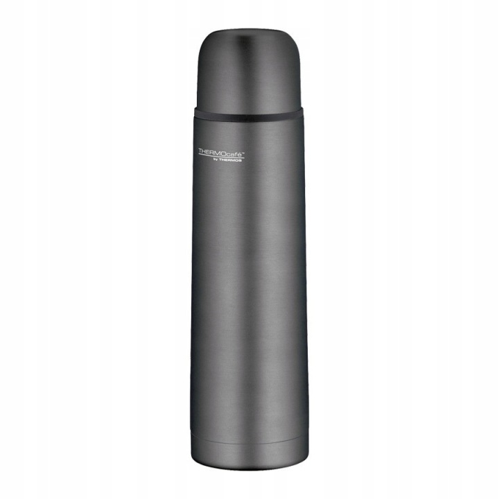 Termoska se šálkem na pití THERMOcafé 1l Thermos Antracit