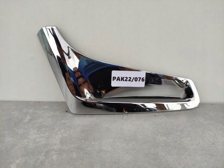 BMW 7 G11 G12 M-PAKET RECHTS LEISTE SCHUTZLEISTE DES KOTFLÜGELS VORNE BLENDE GEHÄUSE CHROM PAK22/076