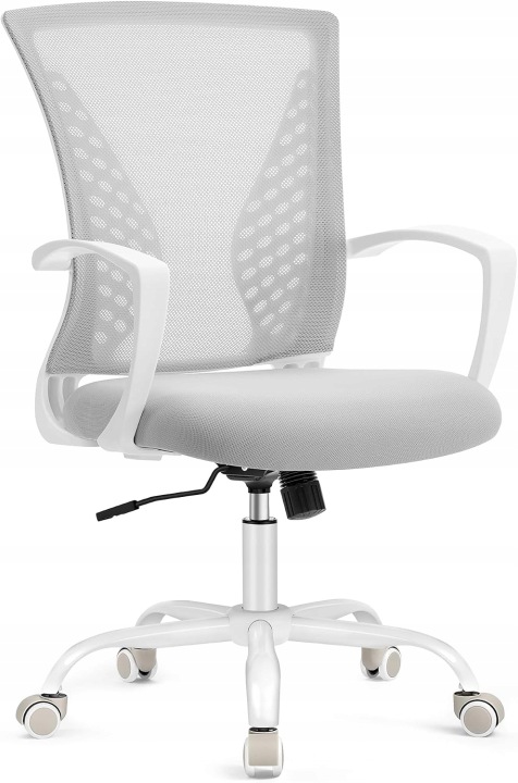 Síťované Kancelářské Křeslo, Ergonomické, Do 120 Kg, Otočná Židle K Psacímu Stolu