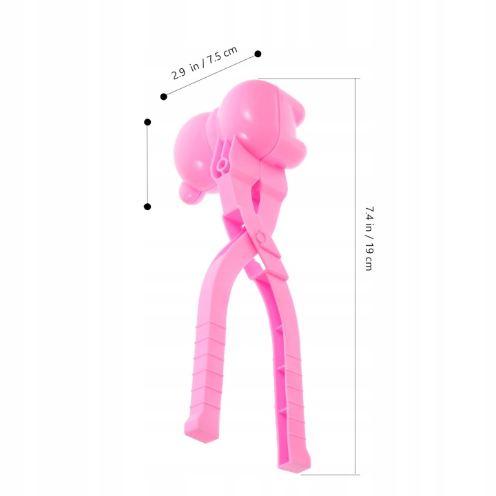 4 шт. зимові кліпси для снігу, кольорові іграшки для дітей — фото 6