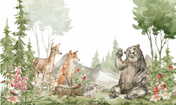 Kryt na radiátor do dětského pokoje Maskovač radiátoru Boho 60x100 cm