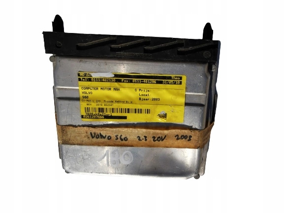 VOLVO S60 2.4B 0261207666 08675155A Ordinateur ECU