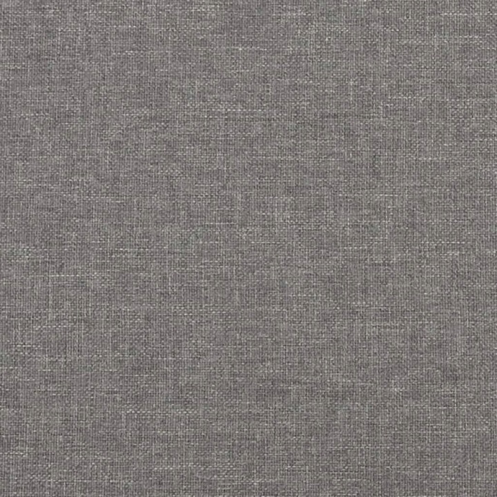 Підніжка світло-сіра 60x50x41 см з оббивкою тканиною — фото 6