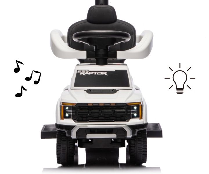 Milly Mally Транспортний засіб з ручкою Ford F-150 3 в 1 Білий — фото 14