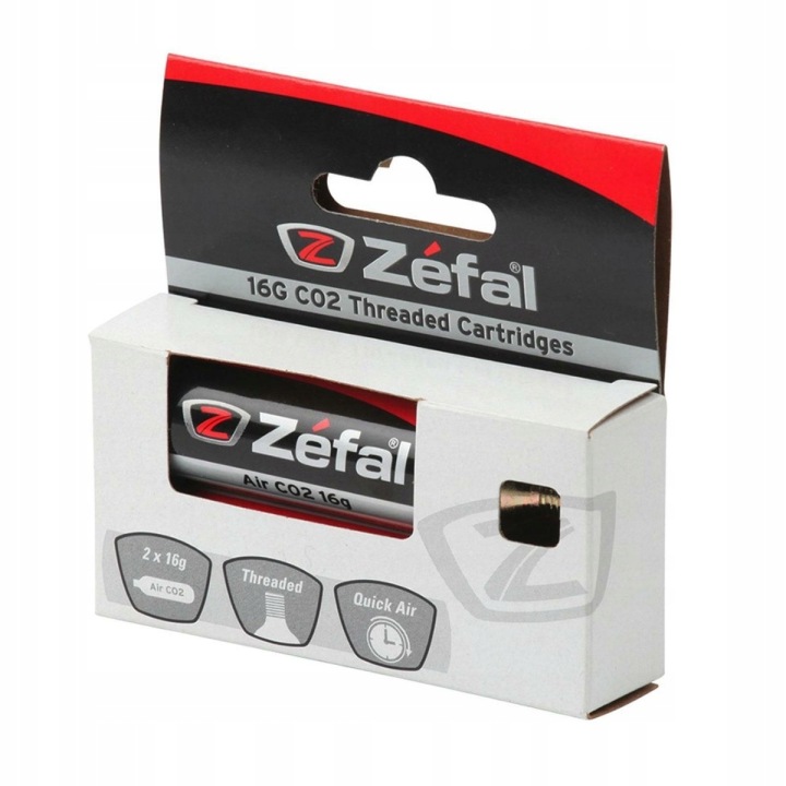ZEFAL CO2 16 г Картридж з різьбою