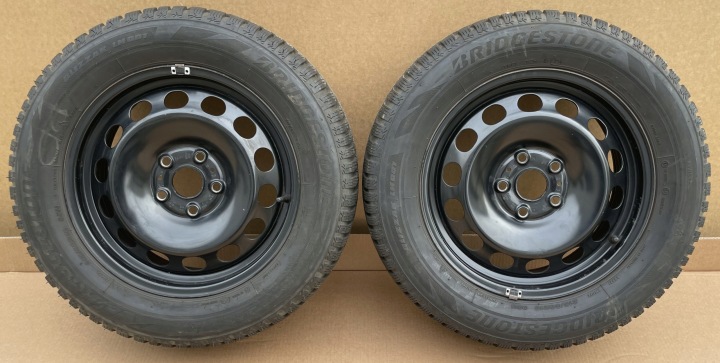 disc STALOWA Z tyre Q2 T-ROC ATECA 215/60/16 BRIDGESTONE 7MM as new