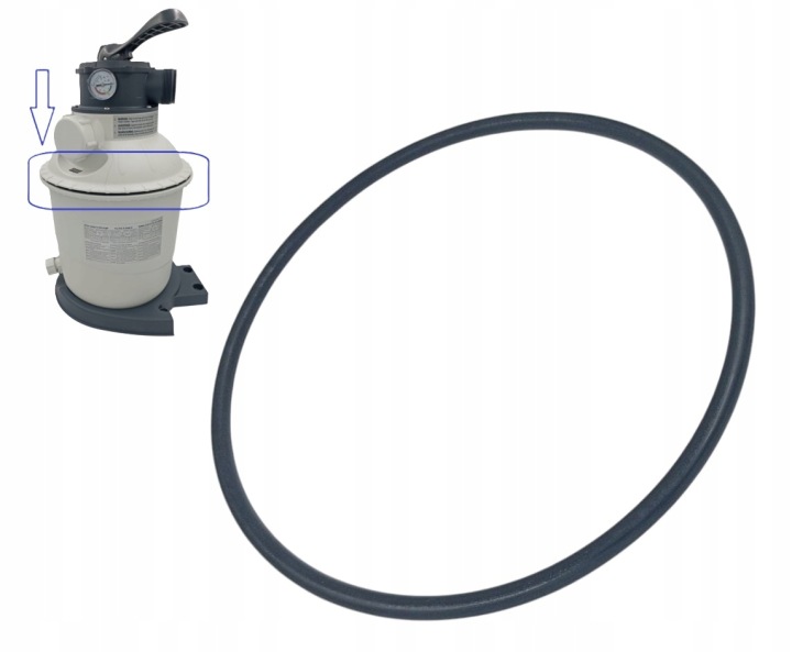 Těsnění Oring Mezi Víko a Nádrž Písková pumpa Intex 26642 SX925