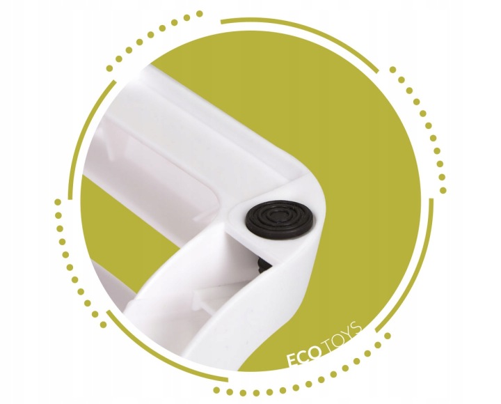 Ванночка для дітей ванна синя складана зі зливом ECOTOYS — фото 12