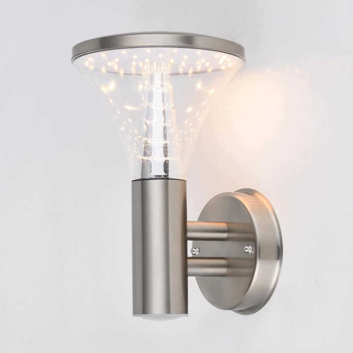 Led nástěnné svítidlo Moderní venkovní 18W 1600LM Stříbrné 16x18x28 cm