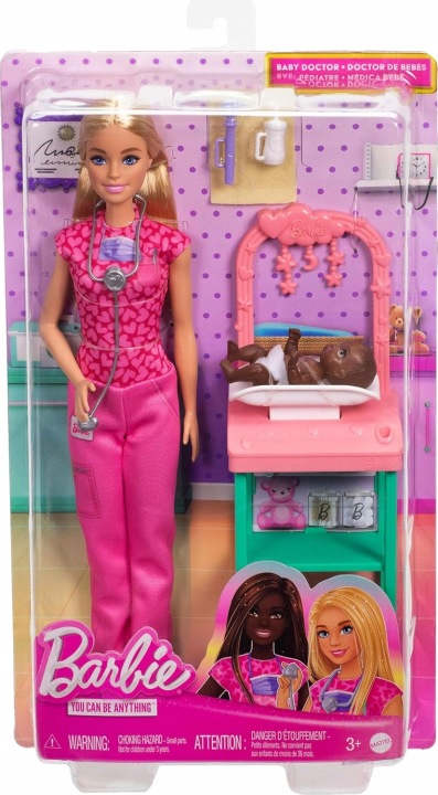 Barbie кар'єра лялька педіатр JCR72 — фото 6